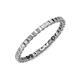 3 - Clarissa 2.00 mm Princess Cut Diamond Eternity Band 