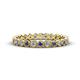 1 - Arria 2.40 mm Iolite and Diamond Eternity Band 