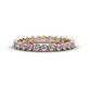 1 - Arria 2.40 mm Tanzanite and Diamond Eternity Band 