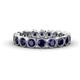 1 - Arria 3.00 mm Blue Sapphire Eternity Band 