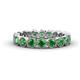 1 - Arria 3.00 mm Green Garnet Eternity Band 