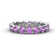 1 - Arria 3.00 mm Amethyst Eternity Band 