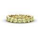 1 - Arria 3.00 mm Peridot Eternity Band 