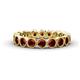 1 - Arria 3.00 mm Red Garnet Eternity Band 