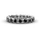 1 - Arria 3.00 mm Black Diamond Eternity Band 