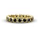 1 - Arria 3.00 mm Black Diamond Eternity Band 