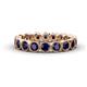 1 - Arria 3.00 mm Blue Sapphire Eternity Band 