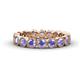 1 - Arria 3.00 mm Tanzanite Eternity Band 