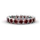 1 - Arria 3.00 mm Red Garnet Eternity Band 