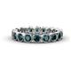 1 - Arria 3.00 mm London Blue Topaz Eternity Band 