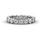 1 - Arria 3.00 mm White Sapphire Eternity Band 