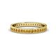 1 - Livia 1.70 mm Citrine Eternity Band 