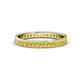 1 - Livia 1.70 mm Yellow Sapphire Eternity Band 