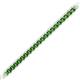 2 - Abril 2.00 mm Green Garnet Eternity Tennis Bracelet 
