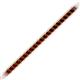 2 - Abril 2.00 mm Red Garnet Eternity Tennis Bracelet 