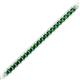 2 - Abril 2.00 mm Emerald Eternity Tennis Bracelet 