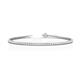 1 - Izarra 2.00 mm White Sapphire Eternity Tennis Bracelet 