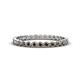 1 - Arria 2.00 mm Smoky Quartz Eternity Band 