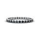 1 - Arria 2.00 mm Blue Diamond Eternity Band 