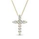 1 - Abella Diamond Cross Pendant 