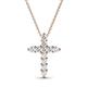 1 - Abella Diamond Cross Pendant 