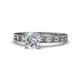 1 - Niah 6.50 mm Classic Round Certified Diamond Solitaire Engagement Ring 