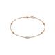 1 - Aizza (5 Stn/2.4mm) Yellow Sapphire and Diamond Station Bracelet 