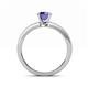 5 - Niah Classic 6.50 mm Round Iolite Solitaire Engagement Ring 