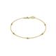 1 - Aizza (5 Stn/2mm) Citrine Station Bracelet 
