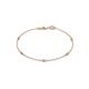 1 - Aizza (5 Stn/2mm) Diamond Station Bracelet 