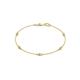 1 - Aizza (5 Stn/2.4mm) Yellow Sapphire Station Bracelet 