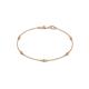 1 - Aizza (5 Stn/2.4mm) Yellow Sapphire Station Bracelet 
