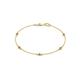 1 - Aizza (5 Stn/2.4mm) Citrine Station Bracelet 