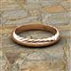 3 - Eudora Classic Rope Wedding Band 