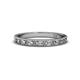 1 - Niah Classic Heart Embossed Wedding Band 