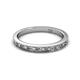4 - Niah Classic Heart Embossed Wedding Band 