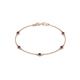 1 - Aizza (5 Stn/3mm) Blue Sapphire Station Bracelet 