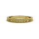1 - Florian Classic Floral Engraved Wedding Band 