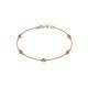 1 - Aizza (5 Stn/3mm) Citrine Station Bracelet 