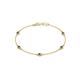 1 - Aizza (5 Stn/3mm) Iolite Station Bracelet 