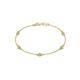 1 - Aizza (5 Stn/3mm) Peridot Station Bracelet 