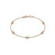 1 - Aizza (5 Stn/3mm) Peridot Station Bracelet 