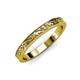 3 - Cael Classic Scroll Wedding Band 