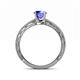 5 - Rachel Classic 6.50 mm Round Tanzanite Solitaire Engagement Ring 