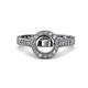2 - Ara Semi Mount Halo Engagement Ring 