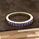 3 - Kathiryn 2.00 mm Iolite 11 Stone Wedding Band 