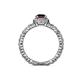 5 - Cora Signature Halo Engagement Ring 