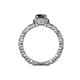 5 - Cora Signature Halo Engagement Ring 