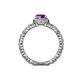 5 - Cora Signature Halo Engagement Ring 
