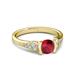 3 - Alana Signature Ruby and Diamond Engagement Ring 